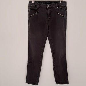 Kenneth Cole Women’s Jess Skinny Pants Size 10 Color Dark Grey/Olive